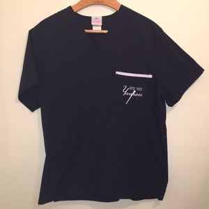 NY Yankees scrub top
